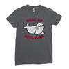 seal of approval Ladies Fitted T-Shirt