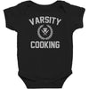 varsity cooking best trending Baby Bodysuit