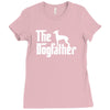 the dogfather italian greyhound white Ladies Fitted T-Shirt