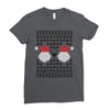 ugly santa noel Ladies Fitted T-Shirt