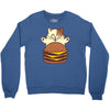 i has cheezburger! Crewneck Sweatshirt