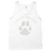 paw pun for pet lovers Tank Top