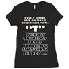 i only have sex, ideal gift, birthday present funny Ladies Fitted T-Shirt