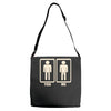 you me kleiner pimmel fun lustig Adjustable Strap Totes