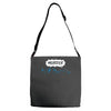murder of crows Adjustable Strap Totes