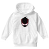 ninja mask on Youth Hoodie