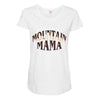 Mountain Mama Maternity Scoop Neck T-shirt