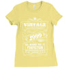 Vintage Aged To Perfection 1999 Ladies Fitted T-Shirt