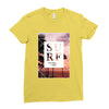Surf Paradise City Ladies Fitted T-Shirt