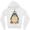 totoro christmas tree Zipper Hoodie