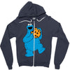 Cookie Monster Zipper Hoodie