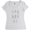 batsuits Women's Triblend Scoop T-shirt