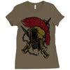 sparta warrior Ladies Fitted T-Shirt