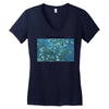 Van Gogh  Blossoming Almond Women's V-Neck T-Shirt