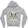 Merry Maverickmas Zipper Hoodie