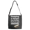 you know what i mean Adjustable Strap Totes