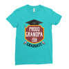 proud grandpa of a 2018 graduate. Ladies Fitted T-Shirt