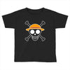 luffy pirate flag Toddler T-shirt
