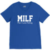 milf man i love fishing funny porn fisherman cool V-Neck Tee