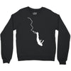 bungeejumping bungeespringen fun sport hobby freizeit extremsport Crewneck Sweatshirt