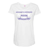I Love Someone with Hodgkin's Cancer to The Moon and Back to Infinity Maternity Scoop Neck T-shirt