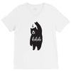 Black Bruin Metal V-Neck Tee