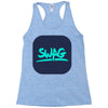 swag blu Racerback Tank