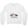 October Peeking Out Baby Boy Crewneck Sweatshirt