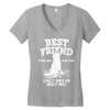 Best Friend Golden Women's V-Neck T-Shirt