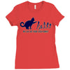 my cat ate your stick family Ladies Fitted T-Shirt