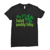 my 1st saint paddyday Ladies Fitted T-Shirt