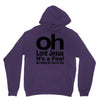 oh lord jesus it's a fire Unisex Hoodie