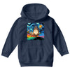Totoro Van Gogh Parody Youth Hoodie
