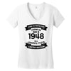 Premium Vintage  1948 Women's V-Neck T-Shirt