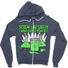 screw lab safety i want super powers Zipper Hoodie