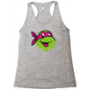 raph   tmnt facemelt Racerback Tank