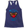 red nosed bear Racerback Tank