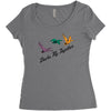 ducks fly together Women's Triblend Scoop T-shirt