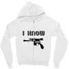 i love you and i know1 Zipper Hoodie