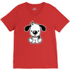 cute dog V-Neck Tee