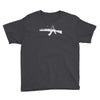 banksy style ak47 art   funny Youth Tee