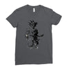 saiyan sun Ladies Fitted T-Shirt