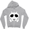 mask Zipper Hoodie