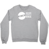 never poke a ninja Crewneck Sweatshirt