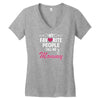 My Favorite People Call Me Mommy Women's V-Neck T-Shirt