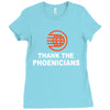 thanks to phoenicians Ladies Fitted T-Shirt