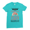 camping lady Ladies Fitted T-Shirt