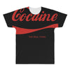 enjoy cocaine funny gray All Over Men's T-shirt