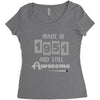 made in 1951 and still awesome Women's Triblend Scoop T-shirt