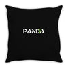 Panda Write T-Shirt Throw Pillow